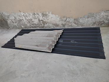 taxt ortukleri: 5 ədən dəmir dam örtüyü təzədir artıq qalıb satıram met 6 man almışam — 1