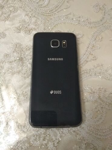 samsung s6 qiyməti: Samsung Galaxy S6, цвет - Черный
