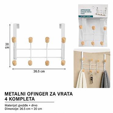 KMT Drveni kuglice (4 kuka) vrata kuka, mat bela Praktičan ofinger za na lalafo.rs KMT Drveni kuglice (4 kuka) vrata kuka, mat bela Praktičan ofinger za