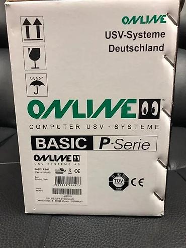 Izvori napajanja: ONLINE Computer USV Systeme – BASIC P‑Serija, model BASIC P 500 - UPS — 6
