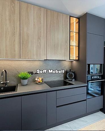 Кухонные гарнитуры: Кухонный гарнитур, Новый, МДФ, Бесплатная доставка — 8