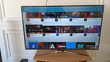 smart tv box: Samsung TV – 55” Curved LED - Ekran: 55 düym, əyri (Curved) LED — 2