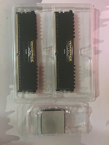 8 ram i7: Operativ yaddaş (RAM) Corsair, 16 GB, 3000 Mhz, DDR4, PC üçün, İşlənmiş — 1