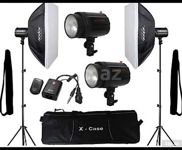 softbox: Studiya işıqlandırma dəsti -Godox softboxlarla Tərkib: ⁃ 2 ədəd — 1