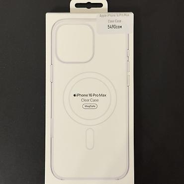 iphone cable: Прозрачный чехол Apple для iPhone 16 Pro Max с поддержкой MagSafe — 1