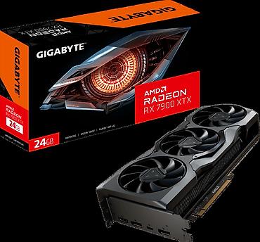 Videokart Gigabyte Radeon RX 7900 XTX, > 16 GB, İşlənmiş