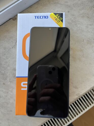 телефон fly 5: Tecno Spark Go 2023, 64 ГБ, цвет - Синий, Face ID