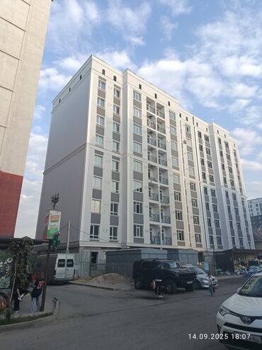 купить элитную квартиру: 2 бөлмө, 58 кв. м, Элитка, 9 кабат, ПСО (өзү оңдоп түзөтүп бүтүү үчүн)