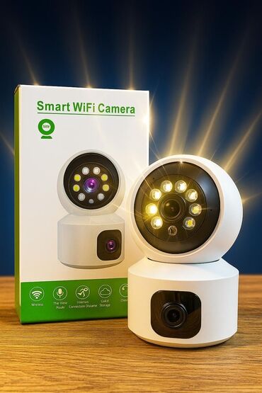 антенна для вай фай роутера: Поворотная Smart WiFi камера SQ001‑L Основные возможности: - Двойной