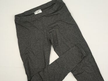 legginsy woskowane z wysokim stanem: Legginsy Eleganckie damskie, rozmiar S