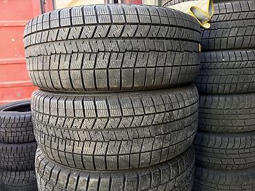 Шины 225 / 55 / R 17, Зима, Б/у, Пара, Легковые, Япония, Dunlop
