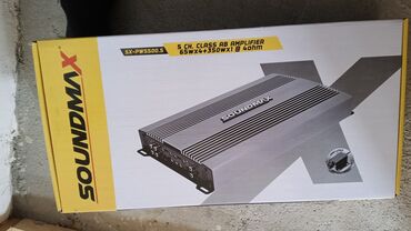 Кастрюли: SOUNDMAX SX-PWS500.5 – 5 kanallı avtomobil gücləndiricisi