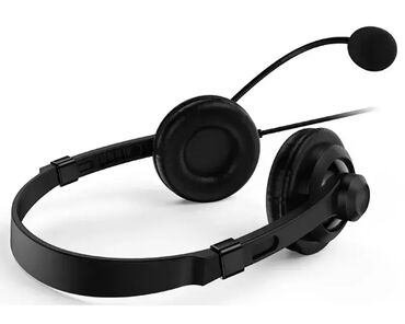 masazer za teme glave: Brand: GENIUS Model: GENIUS HS-230U USB-C crne slušalice sa mikrofonom