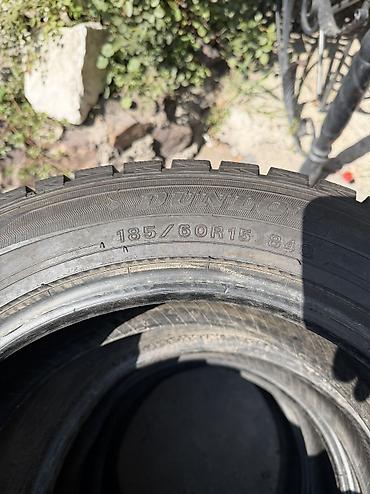 60: Шины 185 / 60 / R 15, Зима, Б/у, Комплект, Легковые, Япония, DUNLOP — 3