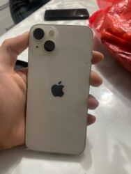 айфон 13 новый: IPhone 13, Б/у, 128 ГБ, Белый, Кабель, Коробка, Чехол, 77 %