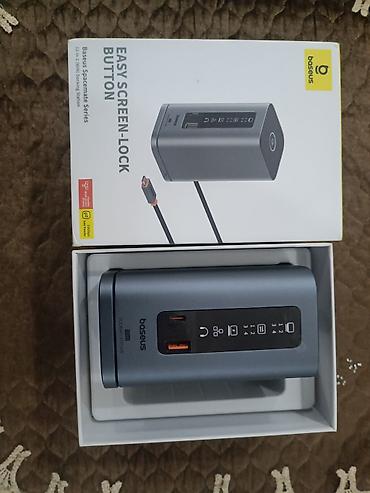 iphone macbook: 🔌 Baseus 11-in-1 Docking Station – Çoxfunksiyalı Adapter Satılır — 4