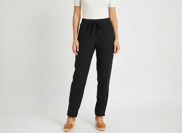 Women's Pants: Amisu, Spodnie materiałowe damskie, rozmiar M