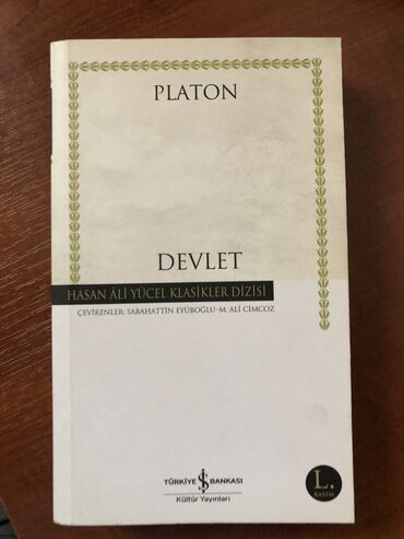 Platonun "Devlet" kitabı, insan cəmiyyətinin, ədalətin, "yaxşılığın"