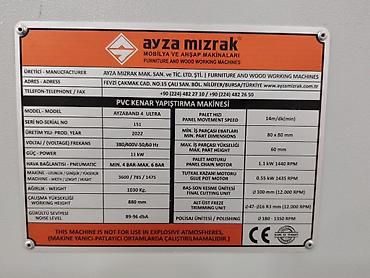 rolik dekor: Ayzaband 4 ULTRA kənar yapışdırma dəzgahı - Tək keçiddə yapışdırma — 6