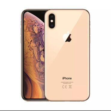 бу телефон каракол: IPhone Xs, Колдонулган, 256 ГБ, Алтын, Коргоочу айнек, 77 %