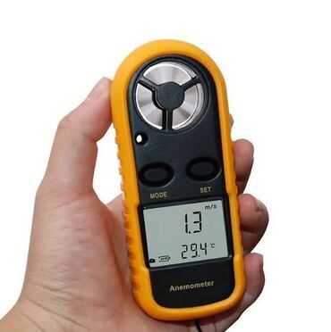 Ostali merni alati: Ručni digitalni anemometar – merač brzine vetra i temperature Opis: - — 1