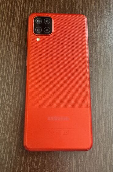 sq telefon: Samsung Galaxy A12, rəng - Qırmızı