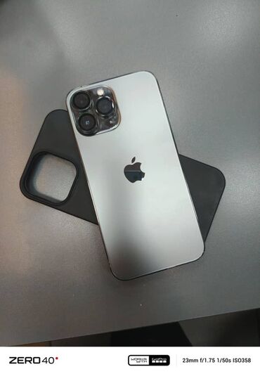 купить айфон 13 про макс 256 гб: IPhone 13 Pro Max, Б/у, 128 ГБ, Серебристый, Чехол, 80 %
