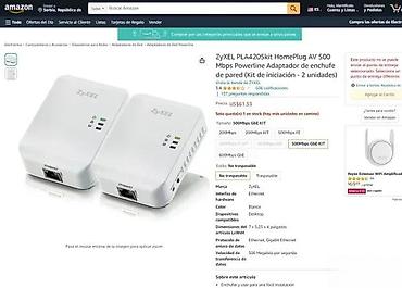 Modemi, ruteri i mrežni uređaji: ZyXEL HD Powerline Adapter – Starter Kit (PLA4201) - Mini Powerline — 7