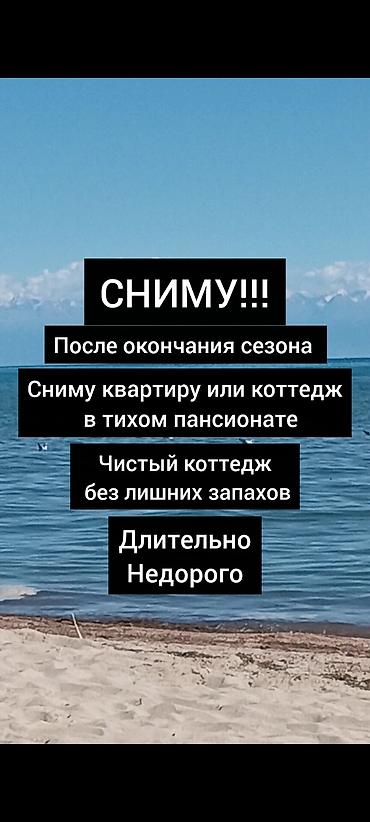 Недвижимость: В ТИХОМ и спокойном пансионате! Сниму квартиру или коттедж без ЛИШНИХ — 1