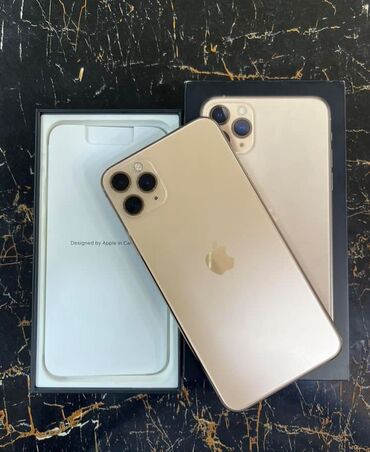 iphone 11 pro max irshad: IPhone 11 Pro Max, 256 GB, Qızılı, Face ID