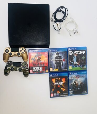 продать nintendo switch: Sony PlayStation 4 Slim oyun dəsti Pakete daxildir: - PS4 Slim