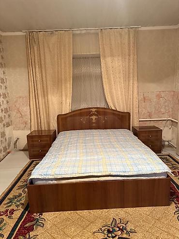 Спальный гарнитур, Б/у, Двуспальная кровать, Шкаф, Комод at lalafo.kg Спальный гарнитур, Б/у, Двуспальная кровать, Шкаф, Комод