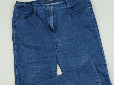 dżinsy czarne z wysokim stanem: Jeanswear, Jeans for women, size XL
