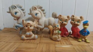 RS - Baby Dolls: 7 gumenih igračaka za 2500din paja patak konjici dve kuce slon i — 1