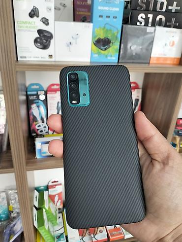 kamera 360: Redmi 9T, 128 GB, rəng - Qara, Barmaq izi — 7