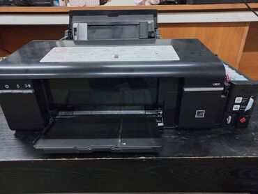 принтер купить бу: Продаю Epson L800, рабочий, заправленный ---- 14000 сом