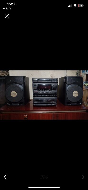 Другая аудиотехника: Музыкальный центр Aiwa NSX-540 
Играет отлично 
Срочно