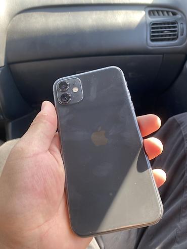 apple 7: IPhone 11, Б/у, 128 ГБ, Space Gray, Чехол, 100 % — 1