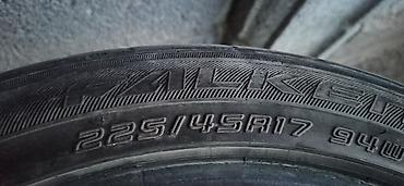aion a60: Шины 225 / 45 / R 17, Лето, Б/у, Пара, Легковые, Япония, Falken — 3