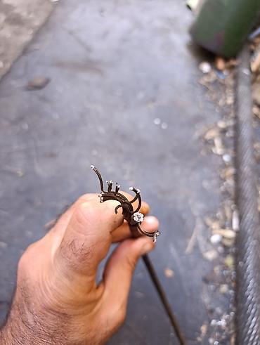Metal troslar: Kabel çəkmək üçün parnik üçün sinklənmiş paslanmayan tros (polad tel — 1