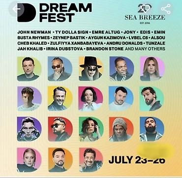 rafet el roman konsert: Məhsul: DREAM FEST 2026 tədbiri üçün bilet 26 iyul Təsvir: - Tədbir — 1