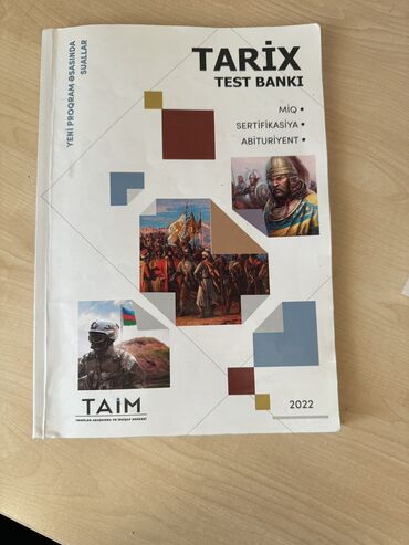 tarix test toplusu: Tarix test bankı MİQ SERTİFİKASİYA ABİTURİYENT. Bəzi yerləri