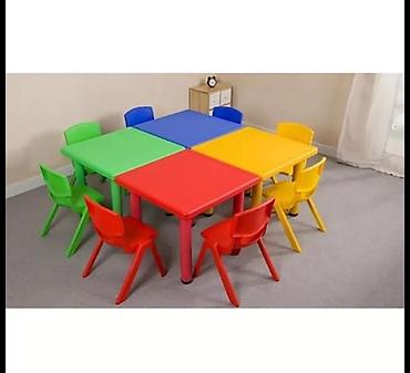 stol: Детский стол, Новый, Пластик, Платная доставка, Самовывоз — 4