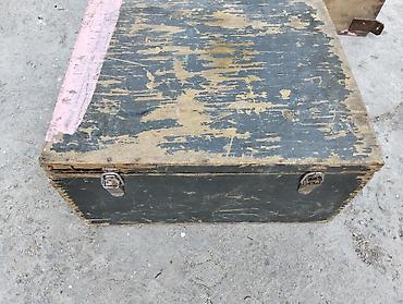 qedimi sandiqlar: Taxta sandıq/qutu dəsti - Material: qalın taxtadan hazırlanmış, bərk — 6
