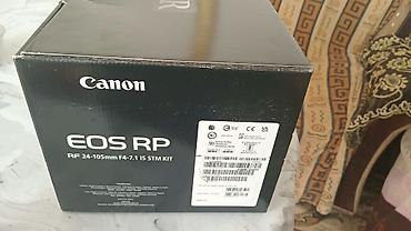 eos rp canon: Canon EOS RP + RF 24-105mm lens Məhsul təsviri: - Tam kadr güzgüsüz — 5