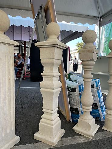 Фасадные плиты Сары-Таш (Травертин): Балясины все виды из завода 💯 % На рынке 10 лет Мы на качеству — 9