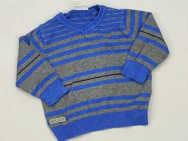 wiązany sweterek: Sweter, 0-3 m, 56-62 cm, stan - Dobry