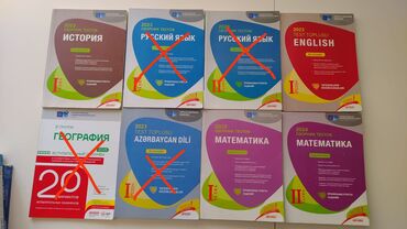 Testlər: Банк тестов.Цена 4 маната за книгу. Доставка метро Элимляр