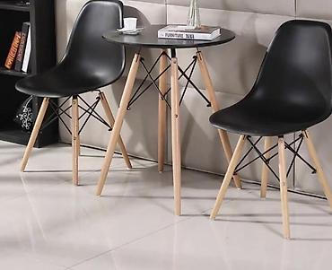 eames: Кухонный стол и стул, Новый, Платная доставка, Самовывоз, цвет - Белый — 2