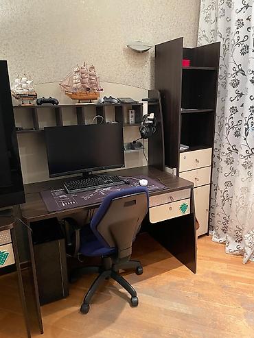 Uşaq/tennager otağı üçün mebel dəsti Tərkib: - İş stolu: geniş iş